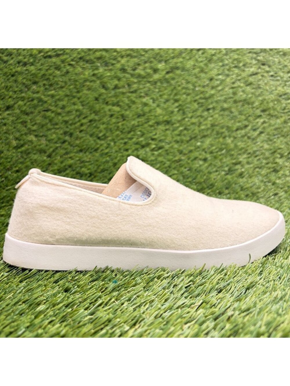 Allbirds Wool Lounger Womens Size 6 Beige Casual Classic Slip On Loafer Shoes
